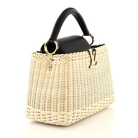 lv wicker capucines